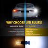 2X 7440 W21W WY21W W21/5W PY21W P21/5W Ba15s BAU15S 3157 T25 Car LED Bulbs Turn Signal Light 150SMD Brake Reverse Parking Lamps Bulbs 7