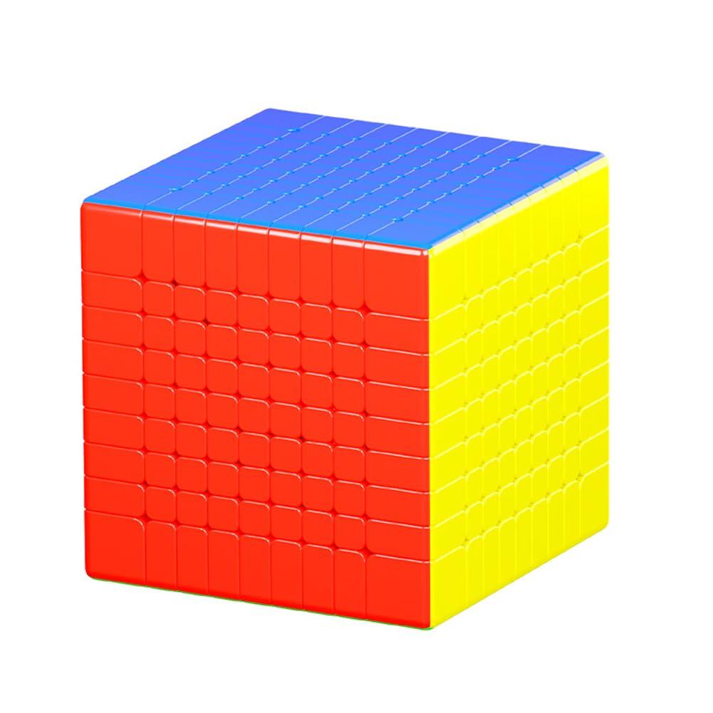 Findbetter 9x9x9 Competition Cube, 9x9, Stickerless, World-Class Color Scheme, Brain Training, Educational Toy, 90x90x90mm, Collection, Display,