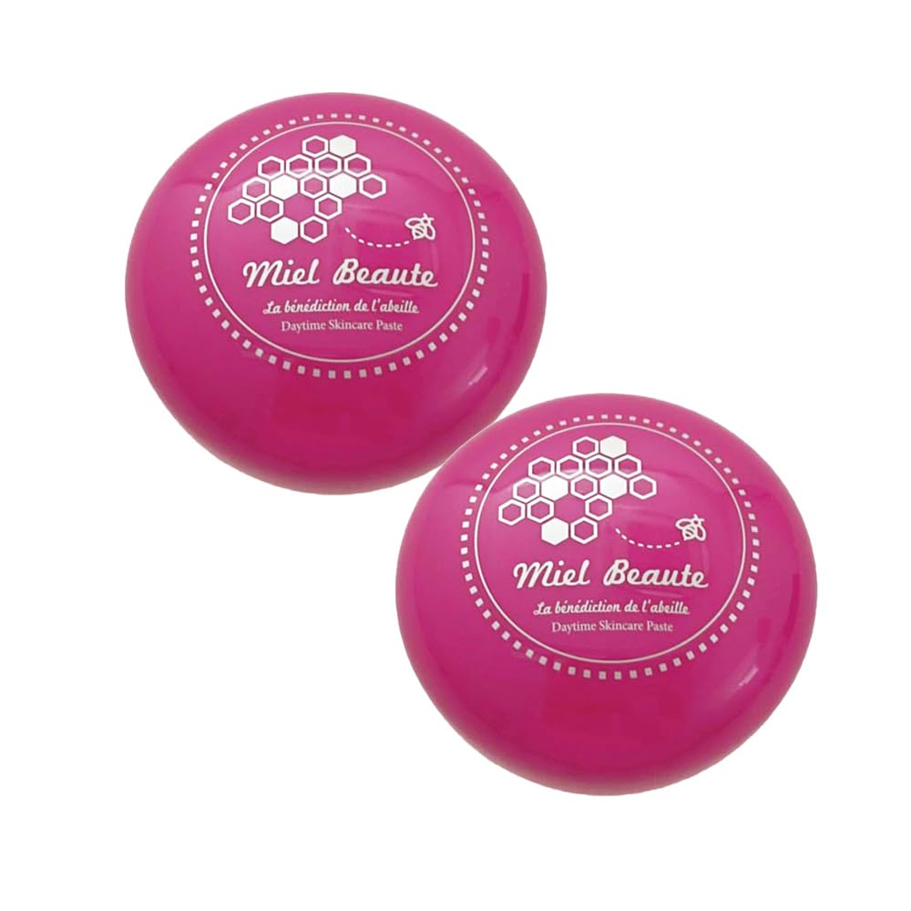 

[Miel Beaute] Daytime Skincare Paste (Pink 2110) 2-Pack - Daytime UV Beauty Cream, Makeup Base, CC Cream, All-in-One, Glowing Finish