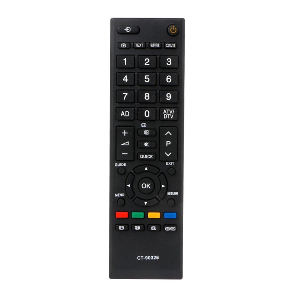 

Universal Black Remote Control For Toshiba CT-90326 CT-90380 CT-90336 CT-90351 RCTV Replacement чёрный