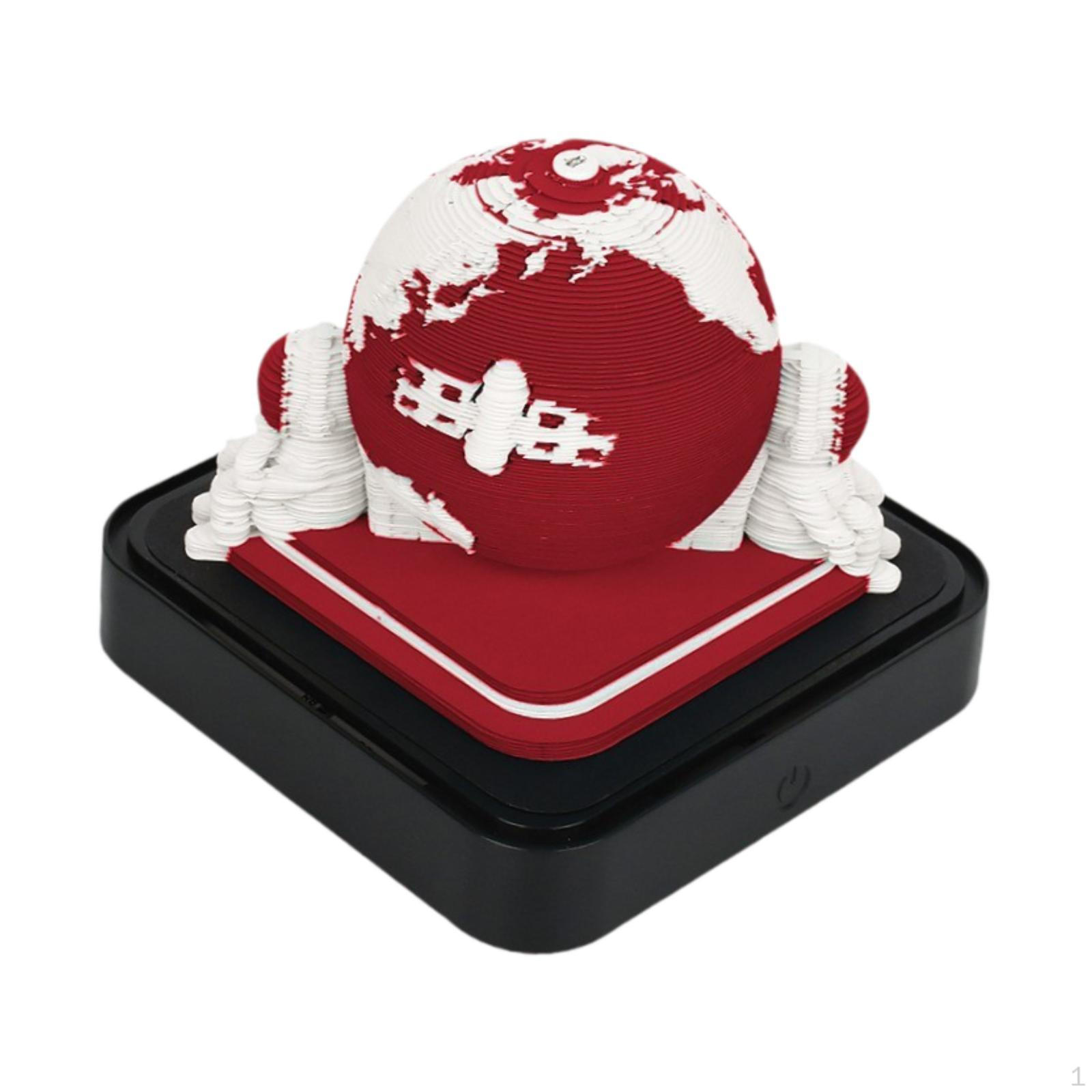 

Настольный календарь 3D Art Memo Креативный Забавный Многофункциональный Орнамент Бумага Резьба Заметка