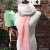 Fashion Creative Scarf Thin Linen Shawl Gradual Change Color Style Pure Linen Women'S Scarf Direct Supply