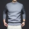 Men's Cashmere Sweater Half Turtleneck Men Sweaters Knit Pullovers for Male Slim Knitwear Man Sweater