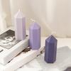 Clear Acrylics Candle Molds Hexagonal Column Candle Making Mould for Church Candlelight Christmas Wedding Decoration