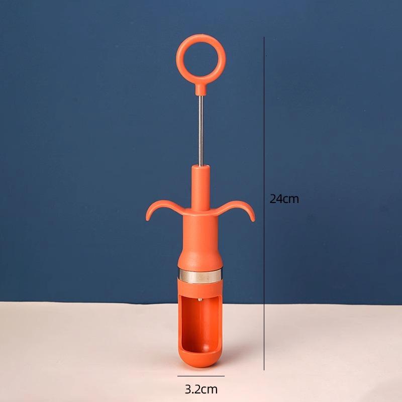 

1Pc Stainless Steel Jujube Pitting Tool, Household Hawthorn Seed Pitting and Core Removal Tool