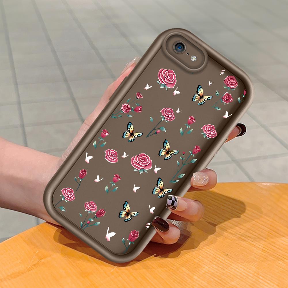 Soft Silicone Square Ladder Printing Pattern Phone Casing Full Cover Camera Shockproof Protection Rubber Case for iPhone Infinix Tecno OnePlus