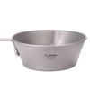Titanium Sherpa Bowl: Portable Outdoor Camping Tableware