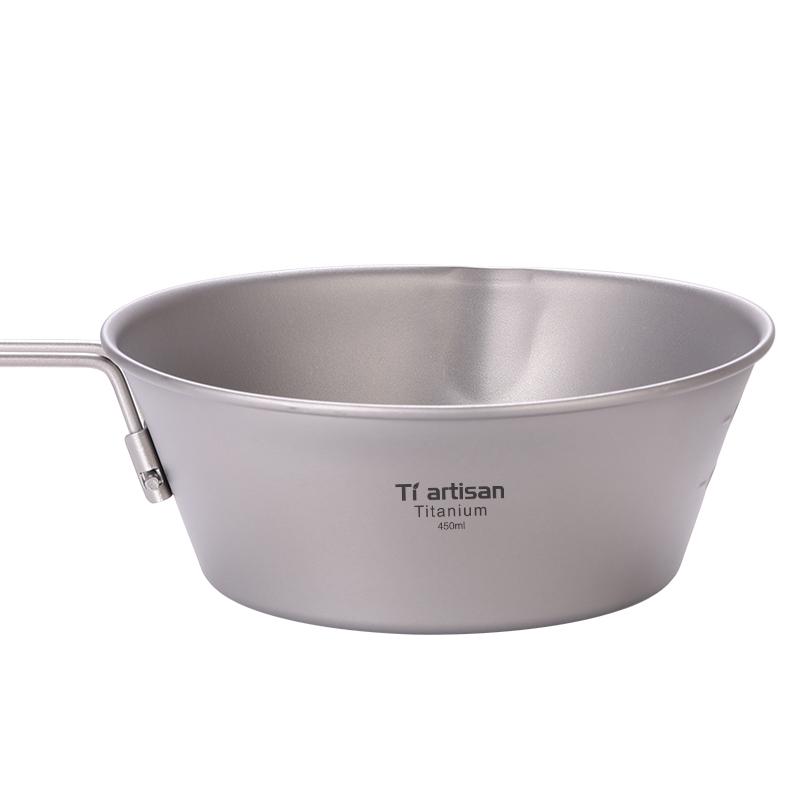 Titanium Sherpa Bowl: Portable Outdoor Camping Tableware