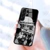 S-Shizuku M-Murasaki Phone Case For Samsung S26 S25 S24 FE S23 S22 S21 Plus S20 Ultra Note20Ultra Black Glass Cover
