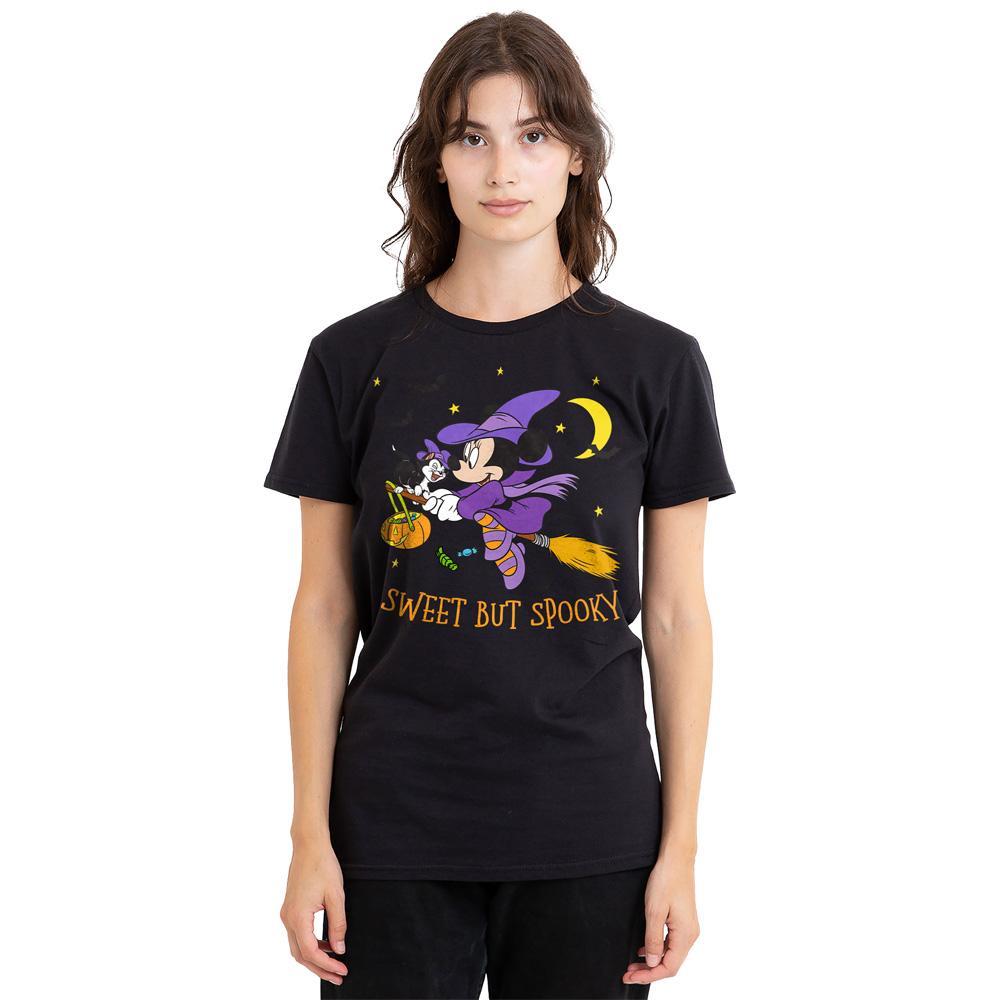 Disney Unisex Adult Spooky Witch Minnie Mouse T-Shirt
