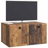 Wall Mounted TV Cabinet 59.5 x 41 x 30 cm Reclaimed Wood Look