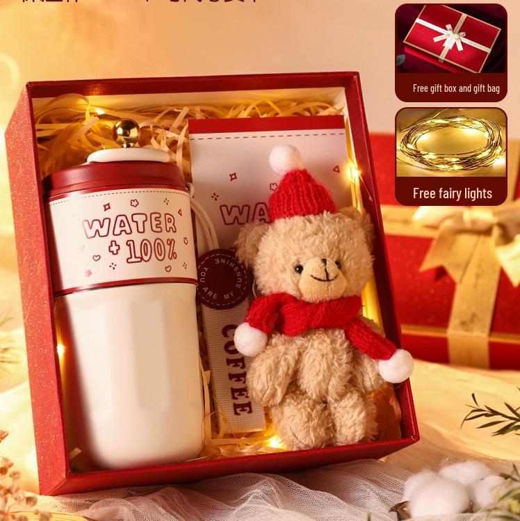 High-End Insulated Cup Gift Box for Female Friend or Bestie - Perfect Birthday Souvenir for Women and Girls