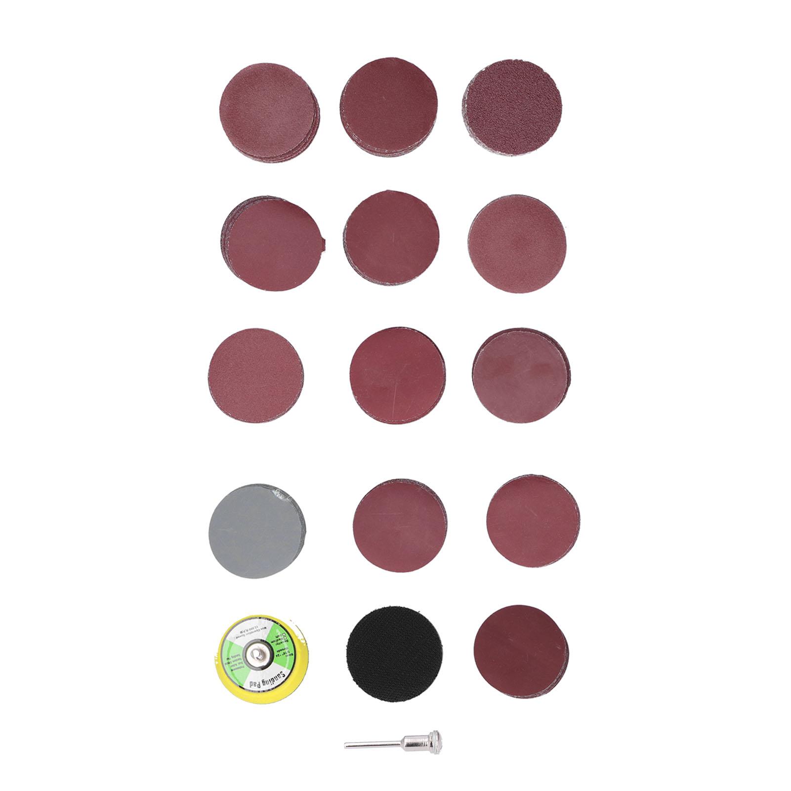 

Комплект из 133 наждачных дисков для полировки с абразивной подложкой, круглая наждачная бумага 2 дюйма DM05601281