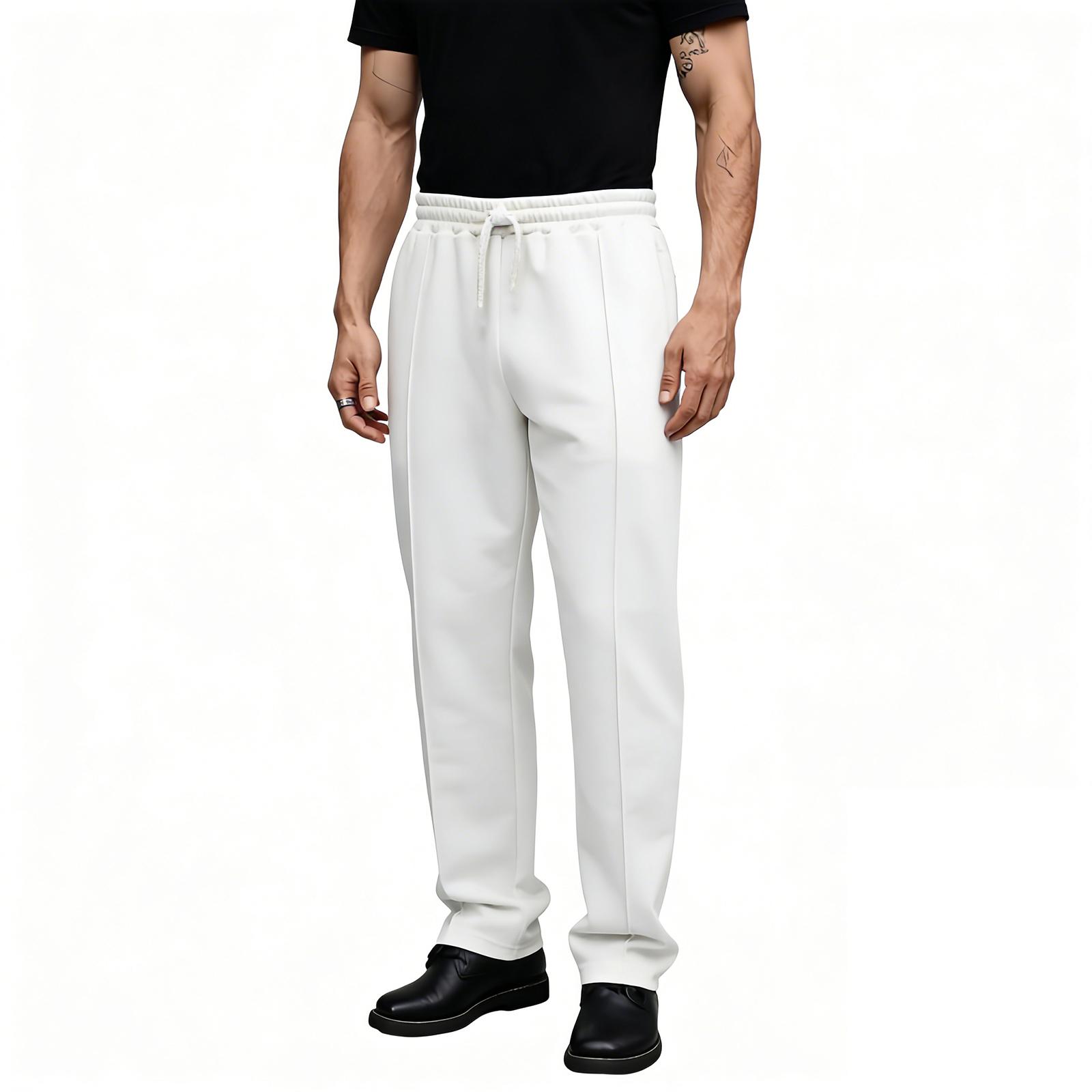 

Mens Sweatpants Sweatpants for Men Sweatpants Pants for Men Mens Pants Baggy Sweatpants Men Work Pants for M XL білий