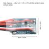 30A ESC Brushed ESC Motor Electric Speed Controller with Brake for RC Car Boat Model