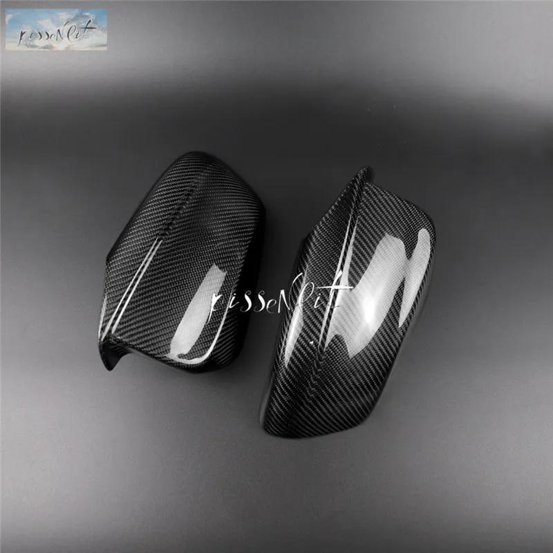 Carbon Fiber Side Wing Mirror Covers for BMW F10 F18 520LI 323LI 535LI 2011-2013 Add On Style Rearview Mirror Caps Car Styling