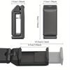 Universal in Flight Airplane Phone Holder Mount. Dual 360 Degree Rotation. Pocket Size Travel Essential Accessory for Flying