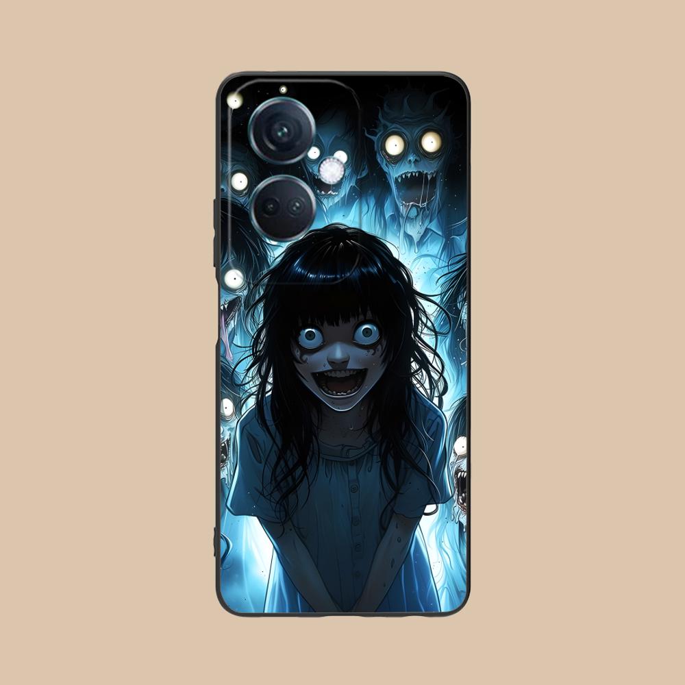 

Чехол для мобильного телефона в стиле Террор Готика для OPPO Reno 14 13 12 11 10 9 8 7 6 5 F T Pro 5G Цветная Печать Чехол Роскошный Красивый OPPO Reno5 5G