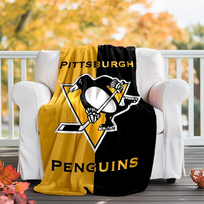 1pc Football Team (41) Theme Blanket - Digital Print, Polyester, Cozy for All Seasons, Perfect for Outdoor, Camping, and Travel