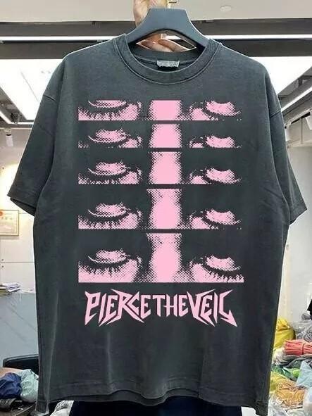 Pierce The Veil Band Short Sleeve Black Color Shirt Men Women S5XL Unisex T-Shirt XXXL