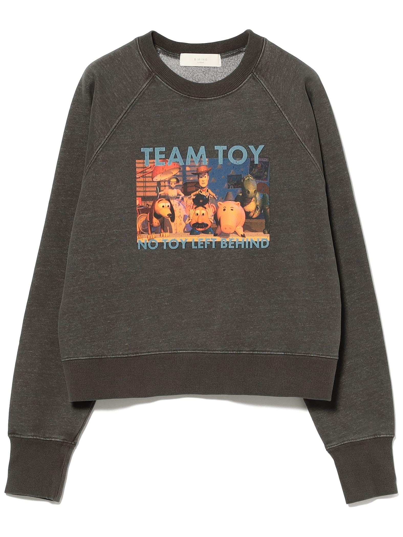 

B:MING LIFE STORE by BEAMS TOY STORY Sweatshirt, Women s, Charcoal Grey, One Size