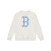 MLB Boston Red Sox MONOGRAM Collection 24FW Sweatshirt Unisex Cream 3AMTM0844-43CRS