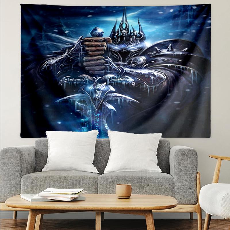 Warcraft game Tapestry Hanging for Bedroom,Livingroom, Playroom,Decor Art Room Wall Tapestry Holiday and Birthday Gifts