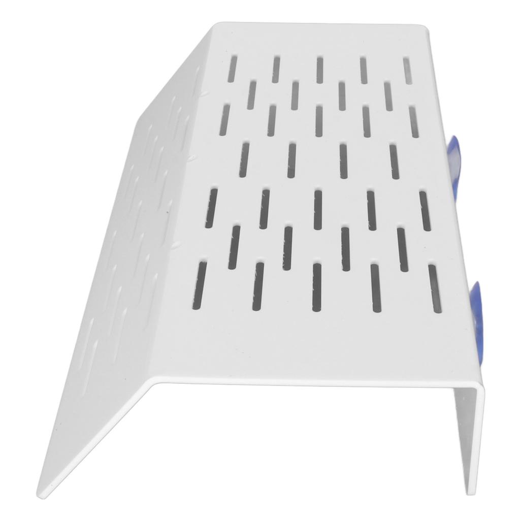 Turtle Basking Platform Thick Acrylic High Hardness Hollowed Steps Stable Turtle Platform for Reptile Fish Tank