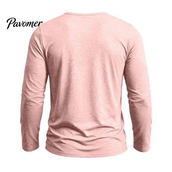 Einfaches Mode Unterhemd Herren Langarm T-Shirt, Baumwolle Leinen Rundhals Hemd, Einfarbige Bequeme Haus Loungewear Farbe Atmungsaktive Basisschicht