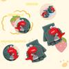 Tidyworm Knit Cute Dinosaur Stylish Perfect for Snow Cold Weather Smartphone Elementary Ages Kids' Mittens, Design, Baby/Child Mittens, Two-Way
