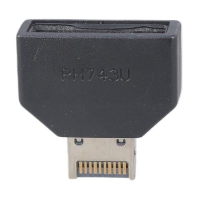 Convertisseur d'en-tête USB 3.0 19 broches 20 broches vertical, Adaptateur de carte mère USB C pour TypeE Key A