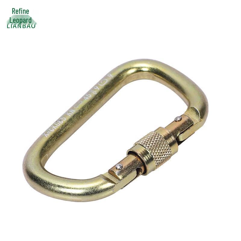 Leopard X-CK075 D-Ring Screwgate Carabiner