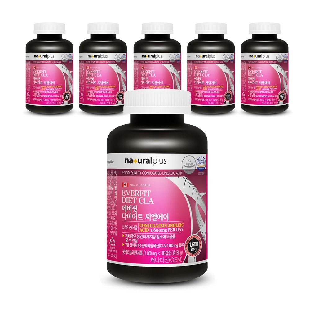 Natural Plus EverFit Diet CLA 180 Tablets 6 pcs Ingredients: may be subject to change at the manufacturer’s | 180 Tablets 6 pcs