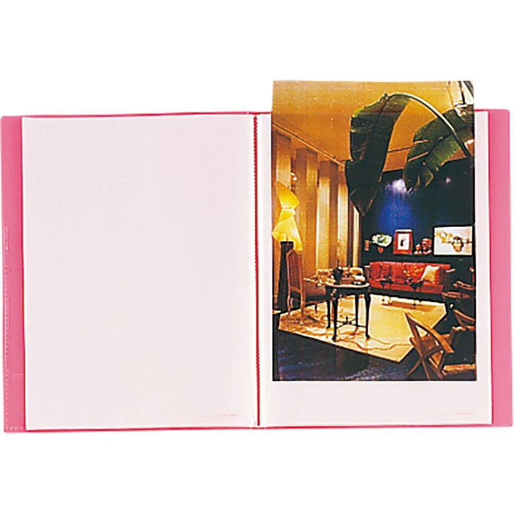 King Jim Clear Color 20 B4 File, Base, Pockets, Size, Blue, 142C-B