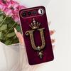 For Realme 16 RMX5171 2026 Royal Crown Initial Letter Couple Phone Case For Realme 16 5G Soft Silicone TPU Covers Bumpers