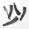 1piece Titanium Alloy Back Clip Folding Knife Pocket Back Clamps For Cld Steel Recn1 Folding Knife DIY Parts Accessories