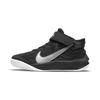 Team Hustle D 10 FlyEase Slip Resistant Cushioning Abrasion Resistant Mid Top Children's Basketball Shoes DD7302-004
