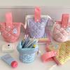 MINKYS Kawaii Big Capacity Girls Pencil Case Pen Storage Bag Cute Pencilcase Pencil Punch Back To School Kids Gift Stationery