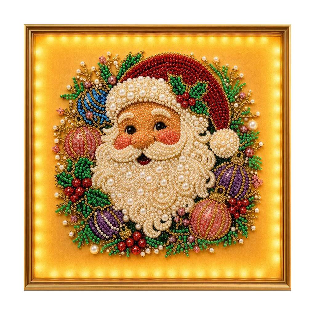 Christmas Glowing Painting Kit - DIY Creative Ornament Set for Holiday Decor