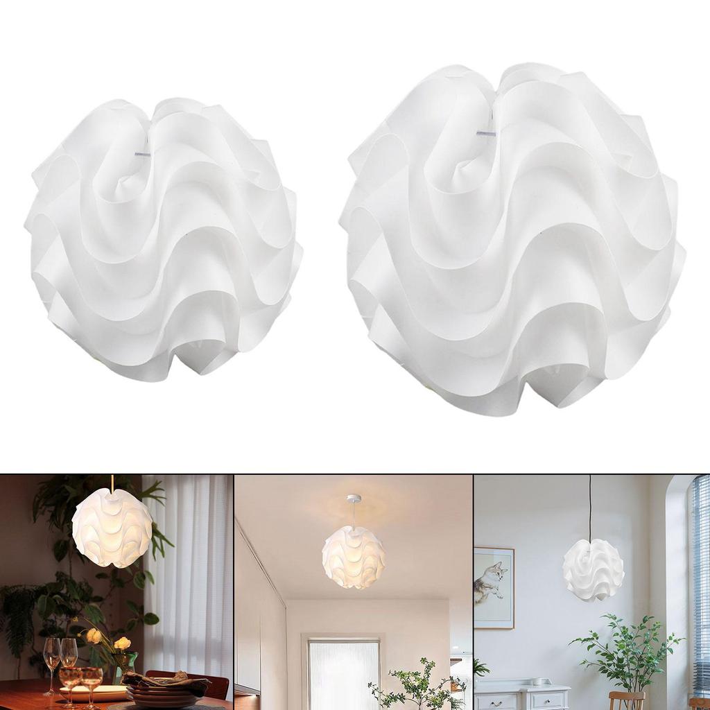 Hanging Light Shade Shape Easy Installation Atmosphere Enhancing Lampcover Cage for Chandelier