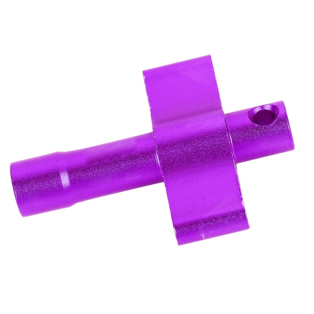 Square Port Drum Wrench T Shape Tuning Key Drum Screw Adjustment Tool for Musical Instrument Repair WE18 Purple