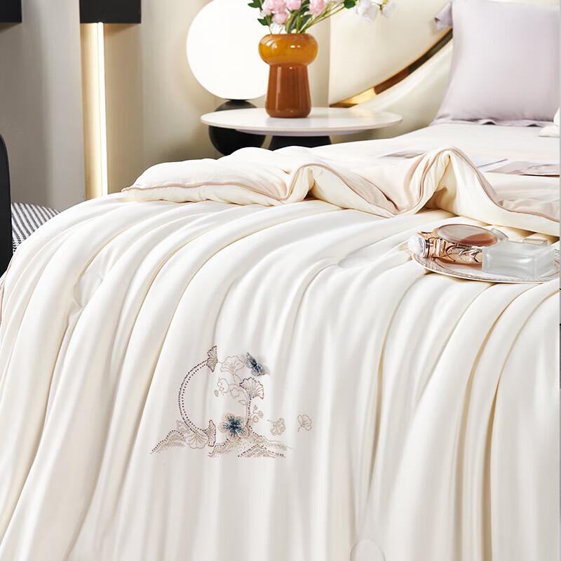 Jinsili Premium Mulberry Silk Blend All-Season Quilt