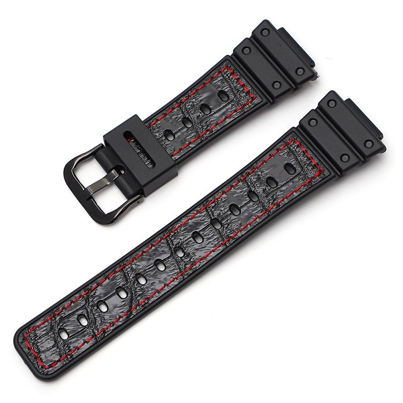 

16мм ремешок из ТПУ для Casio G-Shock GA-2100 DW-5600 GW-M5610 5000 DW-6900 G-5600 быстросъемный смоляной силиконовый ремешок для часов 16мм
