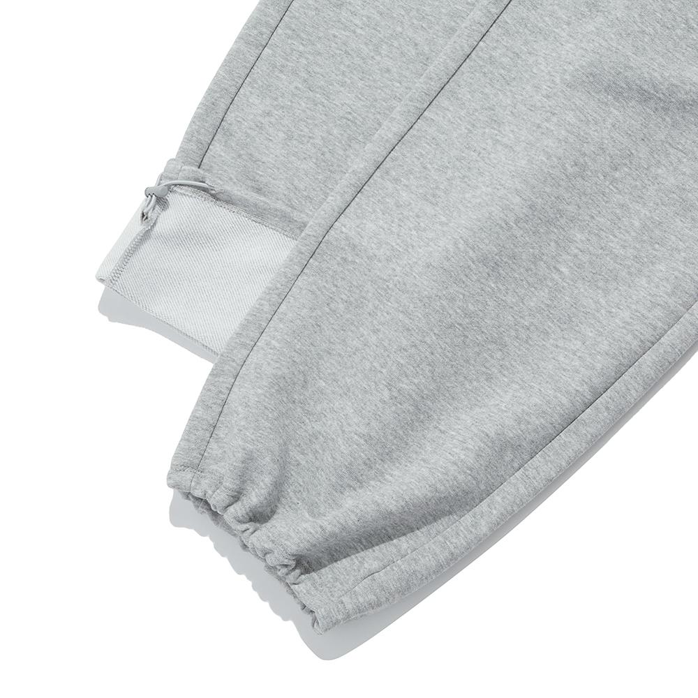 Intercrew Embroidered Logo Semi-Wide Pants M Grey Ity3Rl33Gmg
