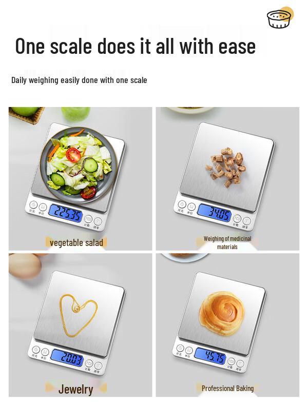 High Precision Electronic Kitchen Scale (CN Version)