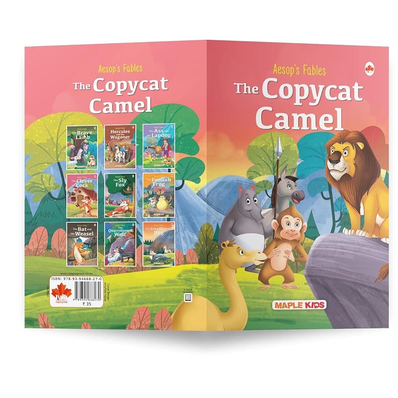Story Book for Kids (Set of Books) Aesop' Fables Moral Stories Bedtime Stories Years to Years old English Short Stories for Kids