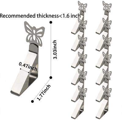 Table Securing Clips Heavy Duty Table Decor Butterfly Clips Decorative Table Fasteners For Restaurants Banquets Buffets