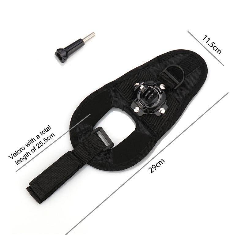 360° Rotation Glove Wrist Strap With Long Screw Wristband Mount For 13 12 11 10 9 8 7 6 5 Osmo Action 5 Pro Camera Accessories