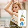 Animal Keychains , Cute Little Animal Keychains, Resin Key Accessories, Suitable For Keys, Bags, And Gifts.