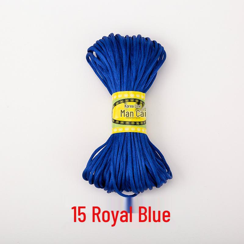 Korean Jade and Chinese Knot Weaving Cord - 20 Meters (No. 5 & No. 7)